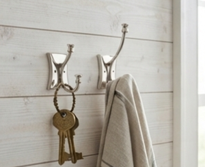 Modern Wall Mounted Metal <b>Hooks</b> Rust Resistant Design For Clothing Storage Elegant Home Decor - Product Image 6