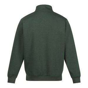 Sweat-shirts à col montant zippé vert foncé coupe ample pour hommes, personnalisables, en tissu, les plus vendus (OEM) – Vêtements pour hommes - Product Image 3