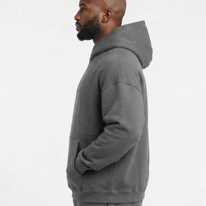 Custom Printing Logo Street Wear Hoodie High Quality Heavyweight 350Gsm Winter <b>Jumper</b> Oversized Boxy <b>Fit</b> Pullover Hoodie Men - Product Image 6