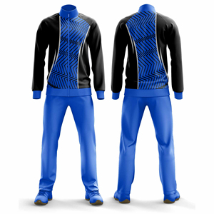 Service OEM : Survêtement en polyester imprimé pour équipe avec logo personnalisé, noms, numéros et graphiques de sponsor - Product Image 1