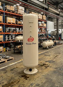 Réservoir de stockage d'air comprimé industriel 750L pour compresseur à vis, système pneumatique d'usine - Product Image 1