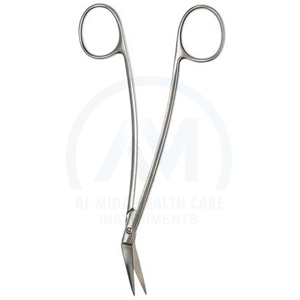 Tijeras Quirúrgicas Dentales Locklin Gum Contouring de Acero Inoxidable de Primera Calidad, Certificadas CE Clase II, Marca Al Mida Healthcare - Product Image 3