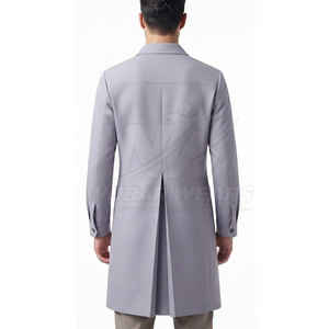Blouse de Travail Médicale Professionnelle avec Fermeture à Boutons-Pression, Multiples Poches Utilitaires, Manches Longues, Confort Optimal - Product Image 6