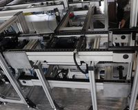 Transportador de Cadena de Doble Velocidad de Bajo Ruido y Funcionamiento Estable, Transportador de Palés con Módulo de Elevación Personalizado