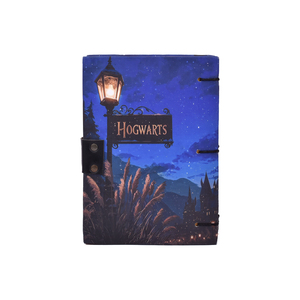 <b>Custom</b> A5 Hogwarts Handmade Paper Notebook with Metal Lock | 200 Pages Vintage Journal <b>Diary</b> Eco-Friendly Cardboard Cover Gift - Product Image 2