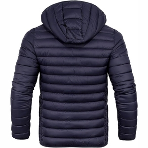 Chaqueta Acolchada de Primavera Unisex Personalizada al por Mayor, de Alta Calidad, con Capucha, Impermeable, Ecológica, con Bordado Frontal - Product Image 2