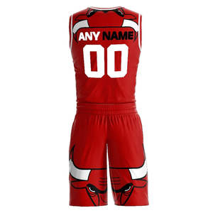 Maillot de basketball personnalisable, respirant et léger 100 % polyester pour homme avec impression par sublimation, haut et short d'été personnalisés - Product Image 5