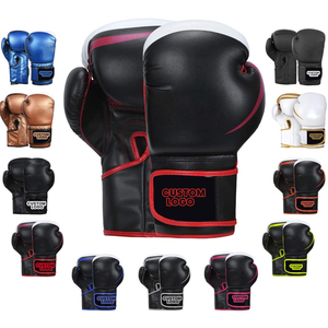 2026 Boxing Gloves Leather Gel Fight <b>Punch</b> <b>Bag</b> Muay Thai Mma Kickboxing Sparring Top Design Boxing Gloves - Product Image 2