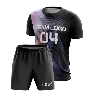 Derniers uniformes de football 100% polyester, meilleure qualité, vente en gros à bas prix, maillot de football pour club, équipe, kits de football pour enfants - Product Image 2