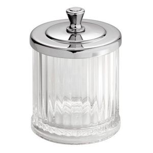 Frasco de vidrio práctico con tapa metálica, adecuado para el almacenamiento diario de especias, azúcar, sal y refrigerios en la cocina. - Product Image 4