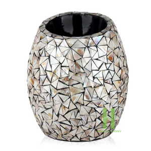 แจกันตั้งโต๊ะเปลือกหอยมุกตกแต่งสไตล์โมเดิร์นใหม่ พร้อมดีไซน์หลากหลาย ผลิตโดยโรงงาน HNH Craft รับผลิตแบบ OEM - Product Image 2