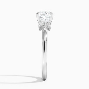 BOJ <b>Ring</b> 0148 <b>Cushion</b> Cut 925 Silver Marquise Cluster Prong Setting Solitaire Diamond <b>Ring</b> 2ct D Color VVS1 Moissanite GRA Sale - Product Image 3
