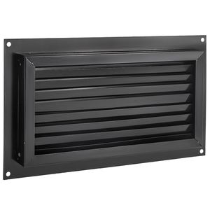 Copertura a persiana per spazi ristretti, ventilazione per fondamenta anti-alluvione, ventilazione a parete 8" x 16" - Product Image 1