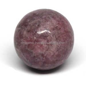 Bola de piedras preciosas de ágata Rosa lepidolita de alta calidad al por mayor, cristal curativo tallado en Feng Shui, artesanías de piedra semipreciosa amor - Product Image 2