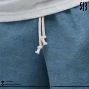 Pantalones Cortos Deportivos Rubabull Personalizados para Hombre, Azules, Retro, con Cordón Ajustable, Dobladillo Curvo, de Felpa, Casuales, para Gimnasio, Venta al Por Mayor - Product Image 4