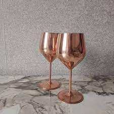 NEHA ENTERPRISES Tasse en cuivre émaillé artisanal classique, motif floral, anti-fuite, sans BPA, pour les fêtes, la maison, le vin/la bière - Product Image 2