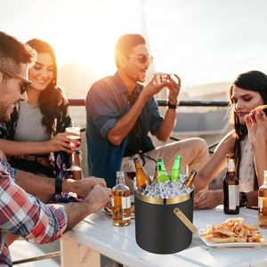 Luxury dining accessory contemporary serve ware cocktail presentation bucket sophisticated hosting decor high end <b>drink</b> station - Product Image 3
