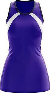 Tenues de sport athlétiques personnalisées de haute qualité pour femmes : Robe de hockey sur gazon, tennis, netball avec fermeture Eclipse Hook Loop et débardeur pour femmes - Product Image 3