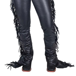 2026 Customized Logo Printing Light Weight <b>Men</b> Horse Riding <b>Chaps</b> / Premium Quality Reasonable Price Wholesale <b>Leather</b> <b>Chaps</b> - Product Image 2