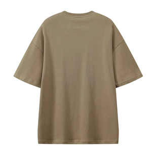 T-shirts pour hommes en coton respirant à col rond et manches courtes 200 g/m², t-shirt en molleton français de qualité supérieure - Product Image 2
