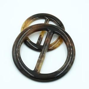 Women's <b>Resin</b> Buckle <b>Rings</b>-Eco-Friendly Fashion Accessory Lightweight & Durable for Garment & Belts - Product Image 2