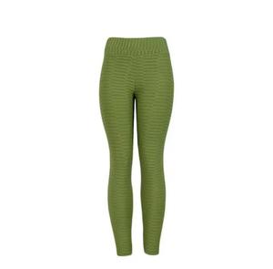 High Waist Full Length Seamless Sporty Comfortable <b>Knitted</b> <b>Leggings</b> Solid Stretchy Women's All Seasons Spandex Polyester Fabric - Product Image 3