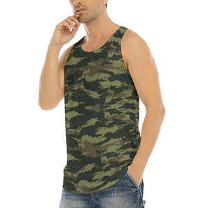 Nouveau débardeur imprimé sérigraphié de style unique, de haute qualité, sans manches, 100% coton, séchage rapide, respirant, écologique pour hommes - Product Image 5