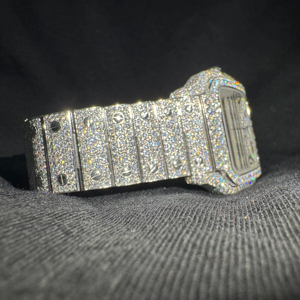 High Selling Quartz Bling <b>Watches</b> Pass Tester VVS Moissanite <b>Watch</b> Band <b>Diamond</b> Tester Iced Out Wholesale USA UK Stock Bulk Buy - Product Image 1