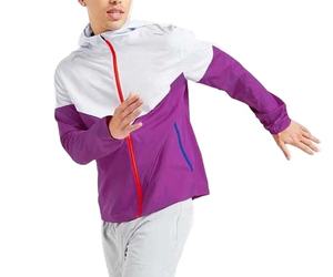 Veste d'entraînement extérieure légère, imperméable et respirante pour homme, coupe-vent en nylon, personnalisable, en promotion - Product Image 3