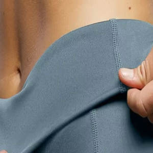 Leggings de gymnastique pour femmes sur mesure de haute qualité taille élastique Spandex/pantalon de yoga en nylon motif solide - Product Image 2