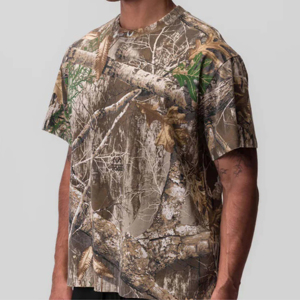 T-shirt en coton tricoté de haute qualité pour homme, streetwear, manches courtes, col rond, respirant, séchage rapide, coupe classique, couleurs personnalisées - Product Image 5