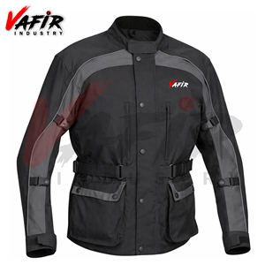 Vêtements de sport haut de gamme imperméables, respirants, coupe-vent, veste de moto avec impression réfléchissante, 5 protections |   Hiver - Product Image 1