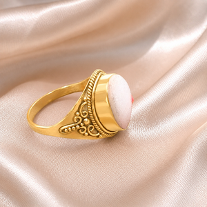 Pink Rose Quartz Druzy <b>Ring</b> 925 Sterling Silver Rose Gold Yellow Gold Plated Handmade Vintage Statement <b>Ring</b> <b>for</b> Unisex <b>Men</b> Her - Product Image 1