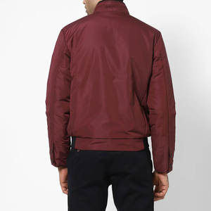 Mens Classic Flight Bomber Jacket Wholesale <b>Waterproof</b> Windbreaker Outerwear Custom OEM <b>Winter</b> Casual Zip Up <b>Coat</b> - Product Image 2