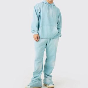 Chándal Deportivo Ajustado de Forro Polar para Correr y Hacer Ejercicio con Pantalones de Cintura Elástica, Chándales Deportivos para Hombre Adulto - Product Image 1