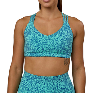 Comfortable Women Sports Bra High Impact Support <b>Padded</b> Gym Workout Yoga <b>Running</b> Fitness Wear Top Design - Product Image 1
