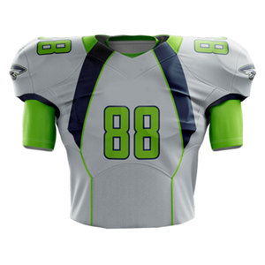 Maillot de football américain personnalisé, tenue d'équipe, vêtements de sport personnalisables, nouveau style, maillot de rugby pas cher, logo personnalisé, entraînement adulte - Product Image 2