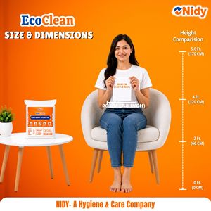 Toalla Desechable Nidy EcoClean 20x30cm, Sin Pelusa, Suave, Absorbente, Grado Médico, Uso en Viajes, Logotipo Personalizado - Product Image 5