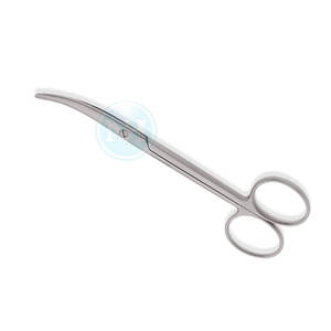 Tijeras de enucleación para instrumentos oftálmicos, curva media y fuerte, puntas romas, para venta en línea - Product Image 5