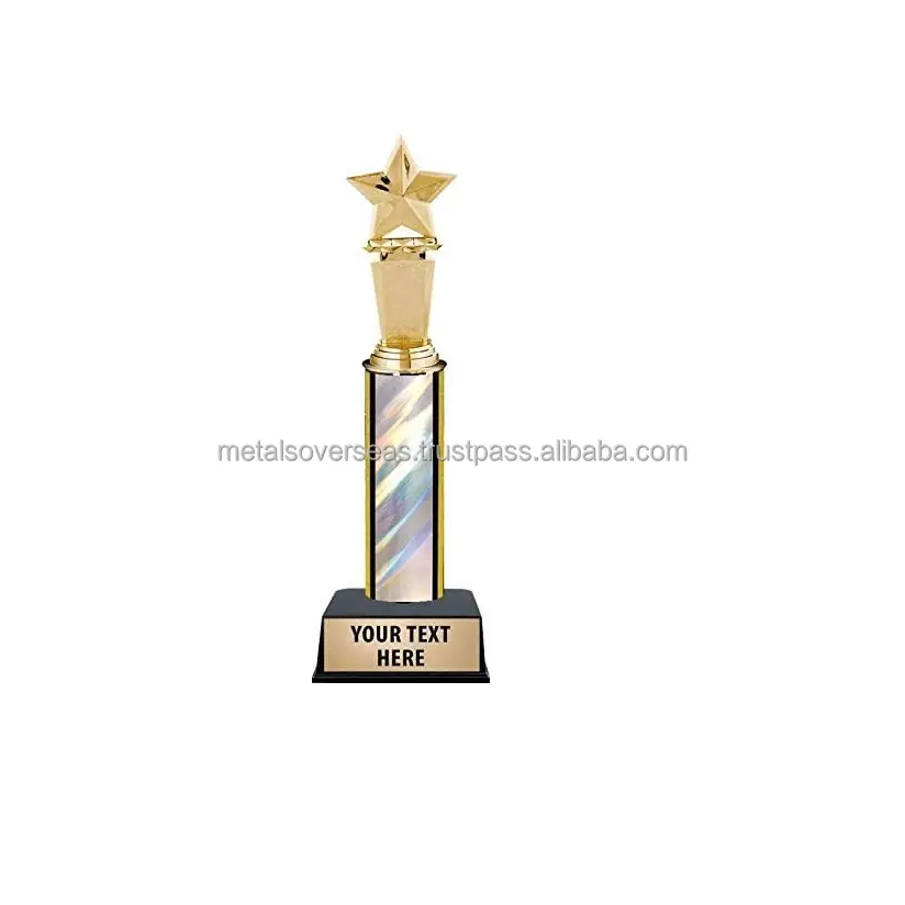 Trofeo stella riconoscimento 11 "trofeo stella d'oro con incisione personalizzata e perfetto per i premi di apprezzamento dei dipendenti