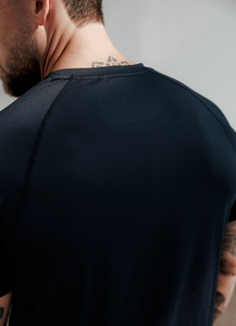 T-shirt vierge en gros, personnalisable avec votre logo, en coton imprimé, grandes tailles pour hommes - Product Image 4
