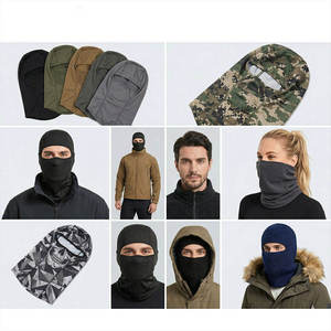 Gorro de Forro Polar Cálido para Exteriores Unisex con Diseño de Rayas RAYOFIVE, con Protector de Cuello, para Clima Extremo, Pasamontañas para Motocicleta - Product Image 3