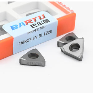 Venta al por mayor directa de fábrica: Inserto de roscado de carburo 16IR27UN BL1220C de alta resistencia al desgaste y al calor - Product Image 2