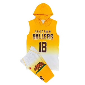 Conjunto de Uniforme de Baloncesto Sublimado Personalizado OEM, Jersey y Pantalones Cortos Deportivos Transpirables, Colores Personalizados, Kit de Baloncesto de Verano para Hombre - Product Image 4