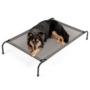 Cuccia XL in Finta Pelliccia per Cani e Gatti, Lavabile, Morbida, Grigio Solido, Rimovibile, per Uso Interno - Product Image 6