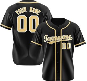 Vêtements de sport de baseball personnalisés en gros, uniformes de baseball taille USA, logo imprimé par sublimation, numéro, maillot de baseball personnalisé en mesh - Product Image 1