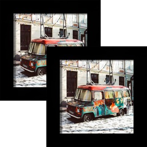 Solid Wood Photo <b>Frames</b> <b>4x4</b> Wholesale | Natural Honey Wooden <b>Frame</b> Set - Product Image 3