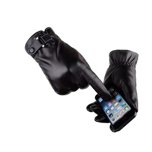 Service OEM, gants de dressage unisexes de haute qualité, confortables, respirants, coupe-vent, compatibles avec les écrans tactiles, nouveau style en cuir - Product Image 3