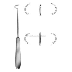 Kit Quirúrgico de Alta Calidad A-1 VERITAS Deschamps (Agujas Planas y Afiladas) de 20 cm, Reutilizables, para Sutura y Ligadura |   MOQ bajo - Product Image 4