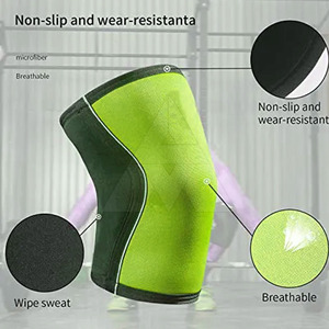 Unique Design Low Moq <b>Knee</b> <b>Sleeves</b> Solid Color Light Weight <b>Knee</b> <b>Sleeves</b> Lightweight <b>Knee</b> <b>Sleeves</b> - Product Image 3